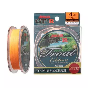 Sanyo Nylon Nylon Line Applied Trout Edition 150m 5lb Super Orange GT-R
