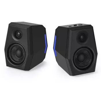 Sanyun SW209 36 Вт Игровой компьютерный динамик ЦАП USB и Bluetooth AUX вход 3 эквалайзера звуковые режимы RGB подсветка Мультимедийный динамик для ноутбука Mac Desktop