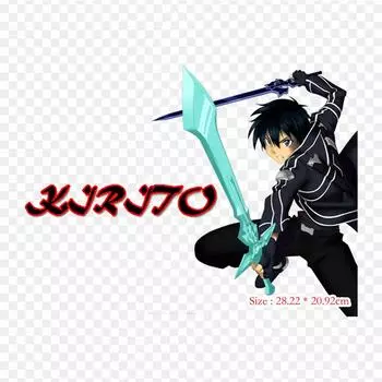 Sao Kirito и Sinon рисунок Kirito Sinon железные нашивки для одежды, наклейки с аппликациями на одежду, термочувствительная нашивка на заказ