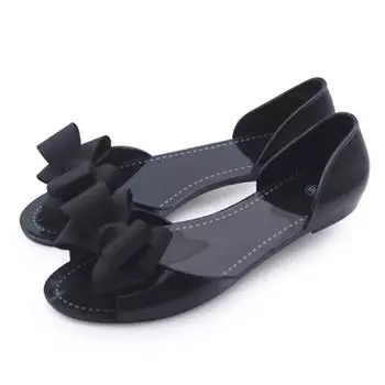 sapatos femininas женские модные милые сандалии с открытым носком и противоскользящим покрытием, женские удобные весенне-летние черные пляжные туфли ba118 36