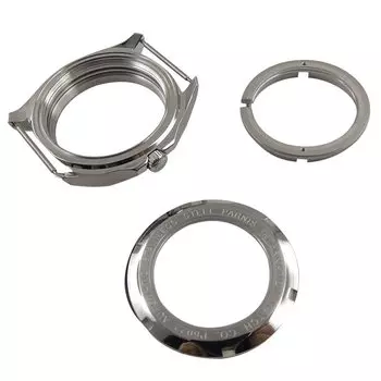 Сапфировое стекло 40 мм из нержавеющей стали для часов, сменные аксессуары, детали для часов ETA 2824 2836, запасные части для часов