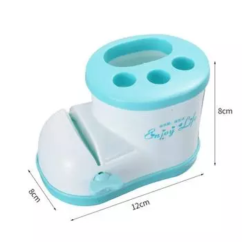 Сапоги, держатель для зубных щеток, выдавливание зубной пасты, держатель для бритвы, ручка, кухонные аксессуары для ванной комнаты красный