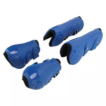 Сапоги для лошадиных ног из полиуретана, эластичные, дышащие, утолщенные, защита для передней и задней ноги лошади для комплекта TendonBlue XL