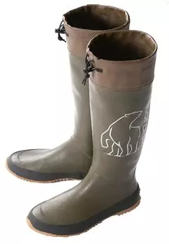 Сапоги для отдыха на природе RAIN BOOTS L [Nordisk] зелёный