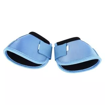 Сапоги-колокольчики из ткани Оксфорд, износостойкие, удобные, дышащие, для защиты копыт лошади S синий