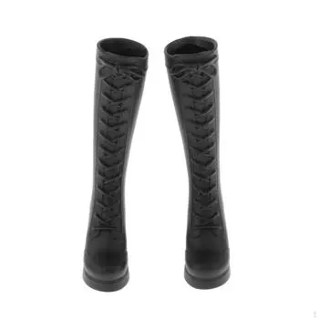 Сапоги на высоком каблуке 1/6 для 12-дюймовой фигурки Аксессуары White