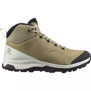 Сапоги SALOMON Snow Boots OUTsnap CS Waterproof Clima Salomon L41441100 см (Водонепроницаемый Outsnap) Мужской 26.0 KELP/VANILLA ICE/BLACK