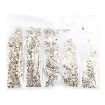 Saracen Nail Parts Wonder Crystal Deco Stone Set, 20 кристаллов, 1 комплект