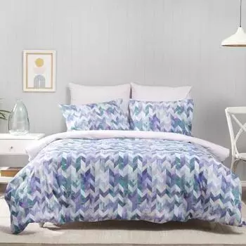 Sarah Anderson Melange Single Duvet Cover Set