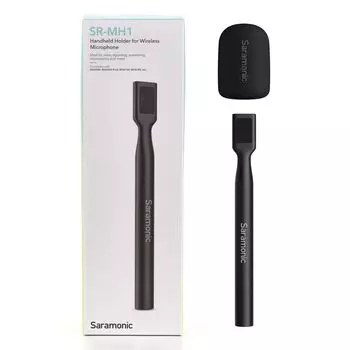 Saramonic Universal Handheld Transmitter Holder Windscreen Included SR-MH1 []