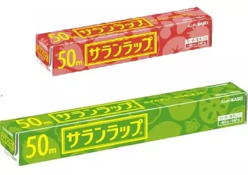 Saran Wrap Set of 2 regular 30cm x 50m and mini 22cm x Use according to the purpose to reduce waste and use efficiently and for a long types 50m.