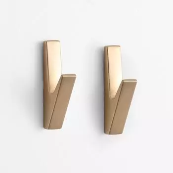 SARIHOSY, 5 шт., матовые настенные крючки, аксессуары для ванной комнаты, крючки для одежды, крючок для полотенец, креативный крючок для ключей, шляпы, сумки, домашний декоративный крючок чёрный