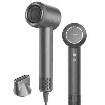 Sarlisi Hair Large Air Быстрая сушка Миллион Высокая концентрация отрицательного салонного высокоскоростного фена Уровни ветра 3 уровня воздуха Постоянная температура