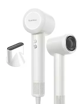 Sarlisi Hair Large Air Quick 300 миллионов салонных отрицательных ионов для волос 3 уровня ветра 3 температуры ветра Постоянная температура волос с магнитным для длинных