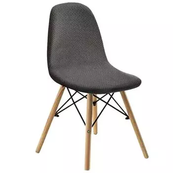 Саржевый жаккардовый чехол для стула, эластичные чехлы для обеденных стульев, чехол, защита для мебели, съемный чехол для отеля, дома, гостиной, 1 шт. 1 Piece