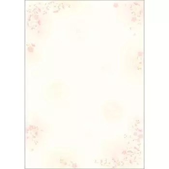 Sasagawa Inkjet Paper Japanese Pattern Paper Japanese Heart Set A4 OA Compatible Edazakura 50 Sheets 4-1020