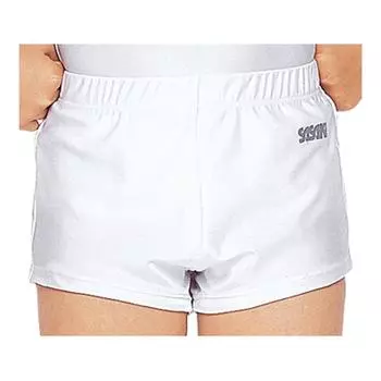 SASAKI Gymnastics Gym Shorts for Adults 590 Frosty White S Men s (FW)