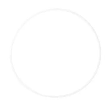 SASAKI Gymnastics Rhythmic Gymnastics Equipment Light Hoop White 81 M16F (W)
