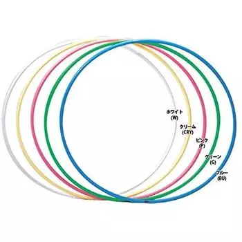 SASAKI Художественная гимнастика Обруч стандартный белый диаметр 65 см M13 белый