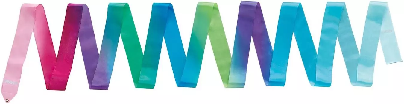 Оборудование для художественной гимнастики SASAKI, сертифицированное Международной гимнастикой, сертифицированное Японией, художественная гимнастика, градиентный дизайн, длина 5 м, лента AG029,