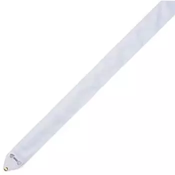 SASAKI Rhythmic Gymnastics Equipment International Gymnastics Federation Certified Japan Gymnastics Association Certified Rayon Length White Ribbon,