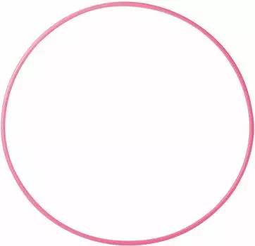 SASAKI Rhythmic Gymnastics Equipment Standard Hoop Pink Diameter 65cm M13 розовый