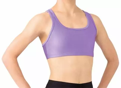 SASAKI Rhythmic Gymnastics Inner Bra Top cup Lilac JL 7049 (with pockets)
