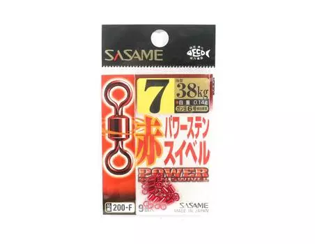 Sasame 200-F Power Stain Swing Smooth Spin Red, размер 7 (4839)