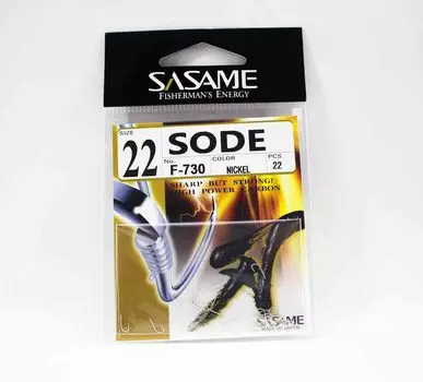 Sasame F-730 Sode Micro Hook Размер 22 (1539)