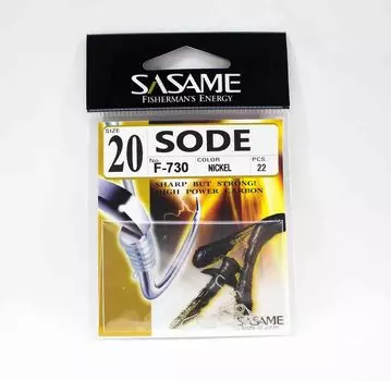 Sasame F-730 Sode Micro Hook Размер 20 (1546)