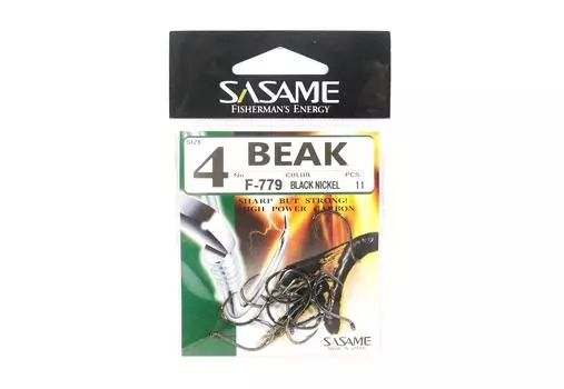 Sasame F-779 Beak Suicide Offset Hook Размер 4 (3687)