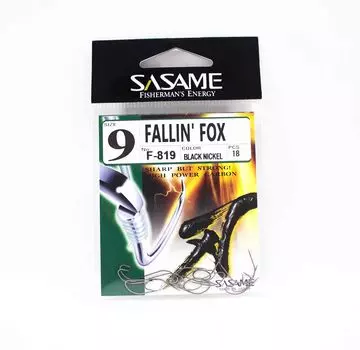 Sasame F-819 Крючок для приманки для падающей лисицы Размер 9 (5858)