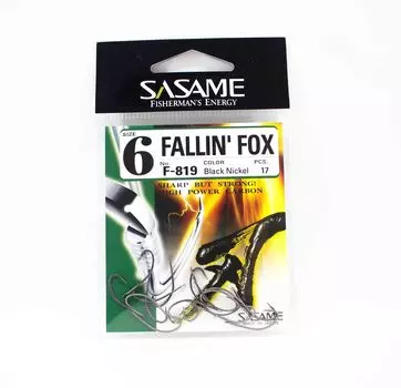 Sasame F-819 Крючок для приманки для падающей лисицы Размер 6 (5889)