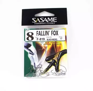Sasame F-819 Крючок для приманки для падающей лисицы Размер 8 (5865 человек)