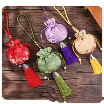 Саше для детей, саше для духов, сумка, портативная вышивка, фестиваль лодок-драконов, волосы плода, комаров, автомобильный подвесной орнамент 7*9cm красный