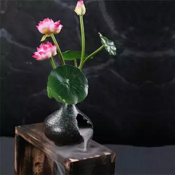 Сашими качели пластина суши бамбуковые отбивные Художественная концепция цветы растения бэнто аксессуары суши лодка рисовая форма кухня-D