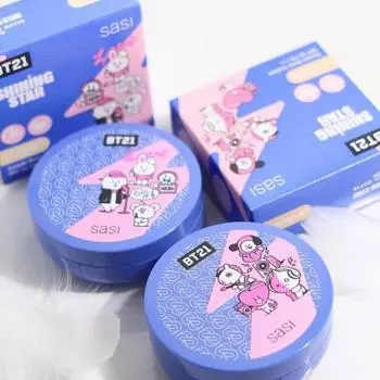 SASI x BT21 Shining Star Smooth Matte Cushion SPF50 PA++++ 10 г. Beige # 01