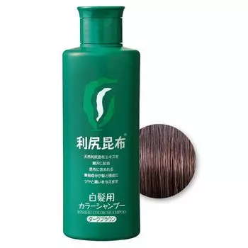 Sastty серый Rishiri цветной шампунь 200 мл [для волос] (темно коричневый) темно-коричневого