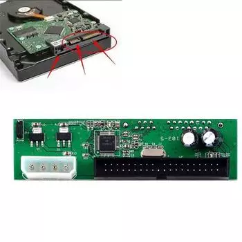 Sata к Pata Ide Конвертер Адаптер Plug&Play 7+15 Pin 3.5/2.5 Sata Hdd Dvd