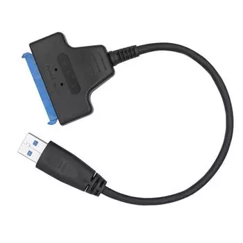 Кабель-адаптер SATA-USB 3.0 со скоростью до 6 Гбит/с для 2,5-дюймового жесткого диска SSD AU