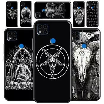 Сатанинский демон для Redmi 10, чехол для Xiaomi Redmi Note 11 Pro 8 9 10 Pro 8T 9S 10S 9A 9C 9T, чехол Fundas Redmi 7A