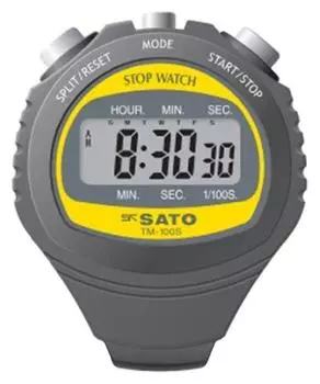 Sato Measuring Instrument Stopwatch Splashproof Digital (SATO) TM-100S