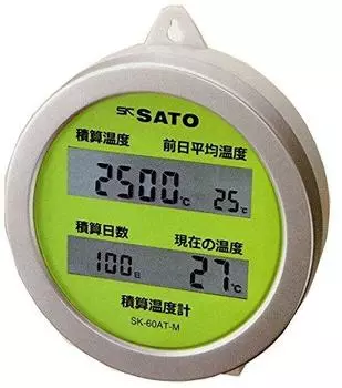 Sato Measuring Instruments Manufacturing Интегрирующий термометр Harvest Co., Ltd.. (САТО) СК-60АТ-М 8094-00