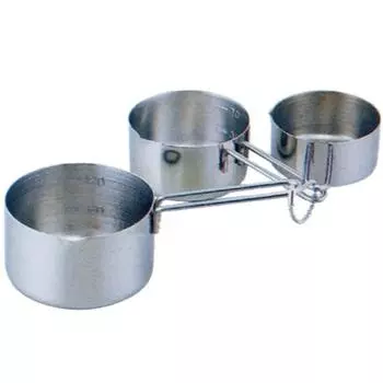 Sato Metal Industries SALUS Daily Measuring Cup 3pcs Made in Japan