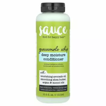 Sauce Beauty, Кондиционер для глубокого увлажнения, взбитые сливки с гуакамоле, 10,5 жидких унций (310 мл)