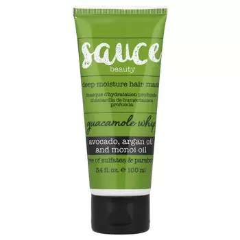 Sauce Beauty, Маска для глубокого увлажнения волос, взбитые сливки с гуакамоле, 3,4 жидких унции (100 мл)