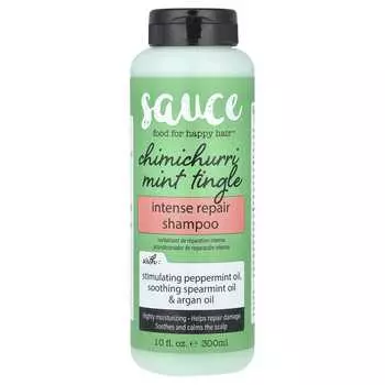Sauce Beauty, шампунь для интенсивного восстановления, мята чимичурри, 10 жидких унций (300 мл)