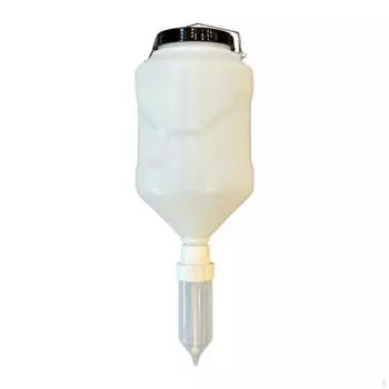 Sauce Dispenser Condiment Squeeze Bottle,Hanging,3L,Empty,Refillable Ketchup for