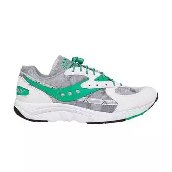 Saucony Aya Tie Dye Green Мужские кроссовки белые S70488-3