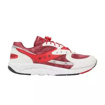 Saucony Aya Tie Dye Красные мужские кроссовки белые S70488-2